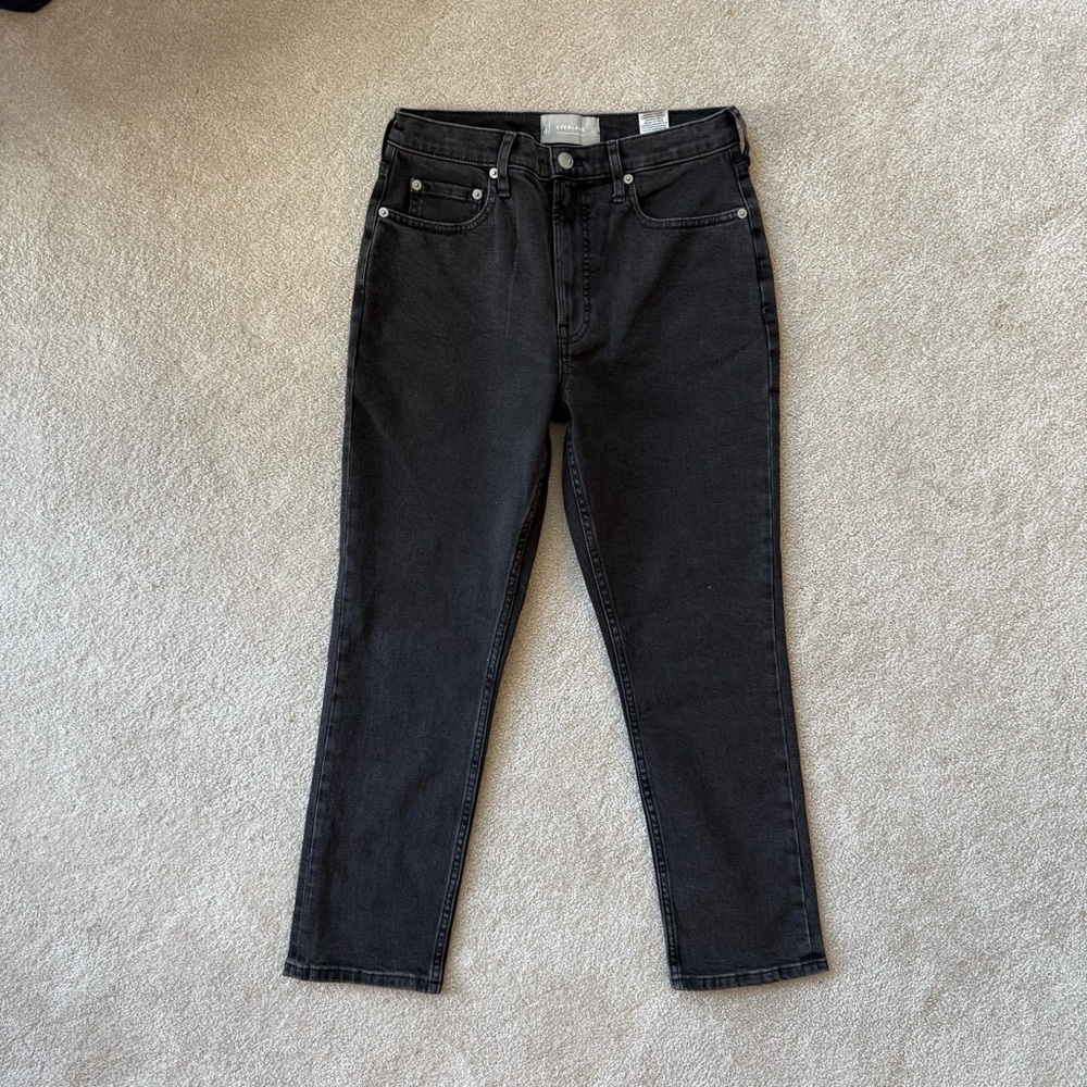 Everlane The Original Cheeky Jeans size 27, Black wash - Picture 9 of 10